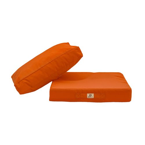 Coussins Pour Salon De Jardin Déhoussable 60x70cm Orange