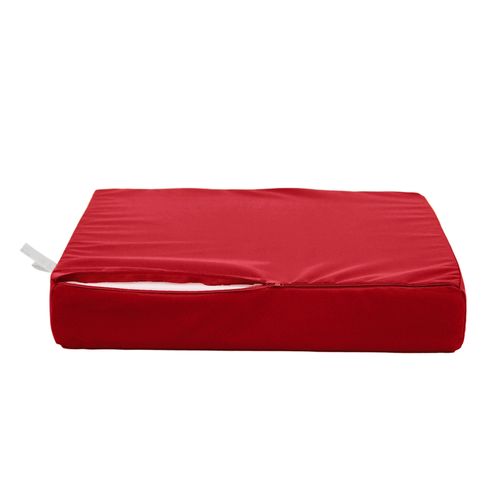 Coussins Pour Salon De Jardin Déhoussable 50x60cm Rouge
