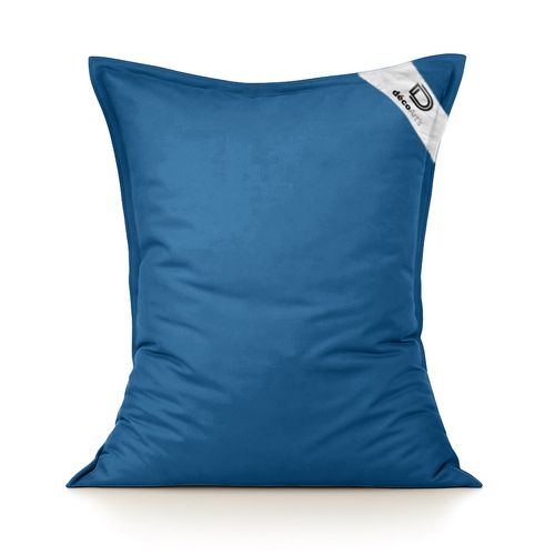 Housse Pour Pouf Géant XL 120x80cm - Bleu Pétrole