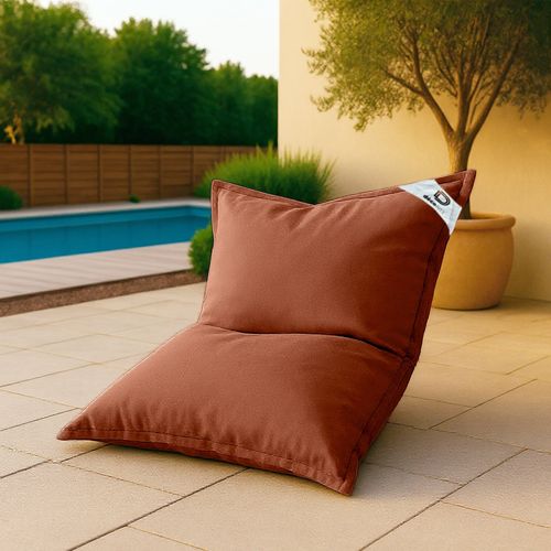Housse Pour Pouf Géant XL 120x80cm - Terracotta