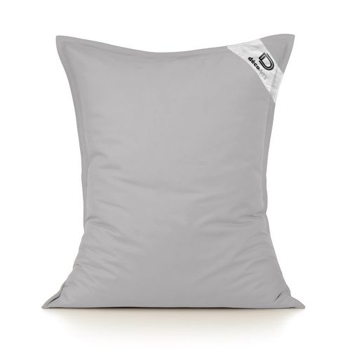 Housse Pour Pouf Géant XL 120x80cm - Gris Galet