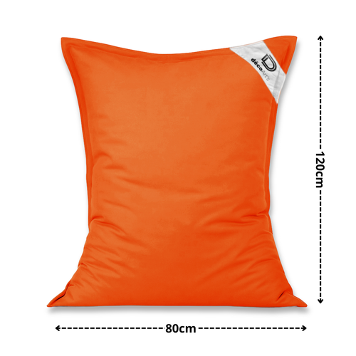Housse Pour Pouf Géant XL 120x80cm - Orange