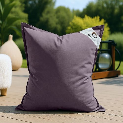 Housse Pour Pouf Géant XL 120x80cm - Gris Carbone