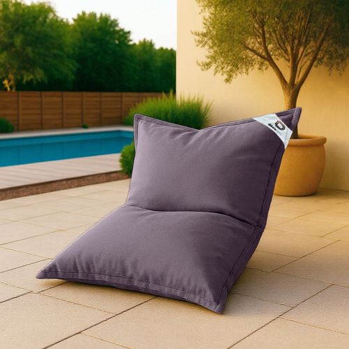 Housse Pour Pouf Géant XL 120x80cm - Gris Carbone