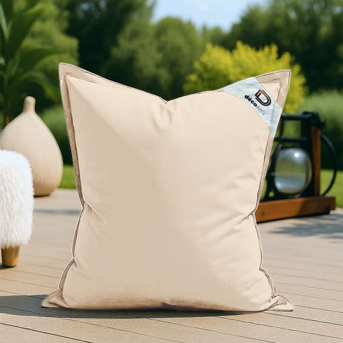 Housse Pour Pouf Géant XL 120x80cm - Beige