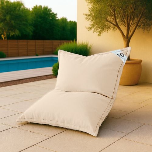 Housse Pour Pouf Géant XL 120x80cm - Beige