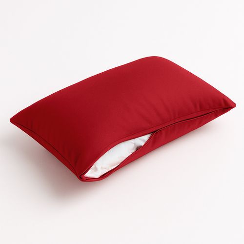 Coussins Extérieur,  Déhoussable, Lot De 2, 60x35cm - Rouge