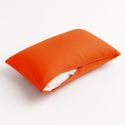 Coussins Extérieur, Déhoussable, Lot De 2, 60x35cm - Orange