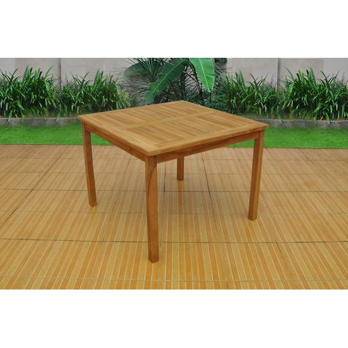 Karra - Table De Jardin Carrée Teck