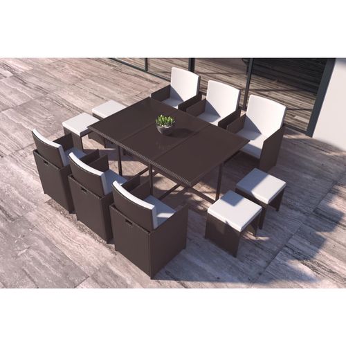 Florida Marron/blanc 10 Places