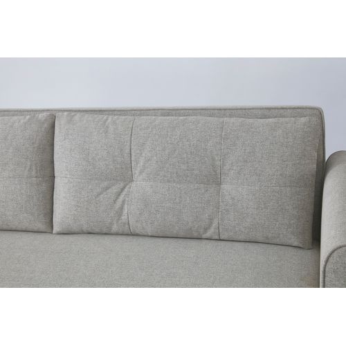 Soho - Canapé Design Convertible 3 Places Gris Clair