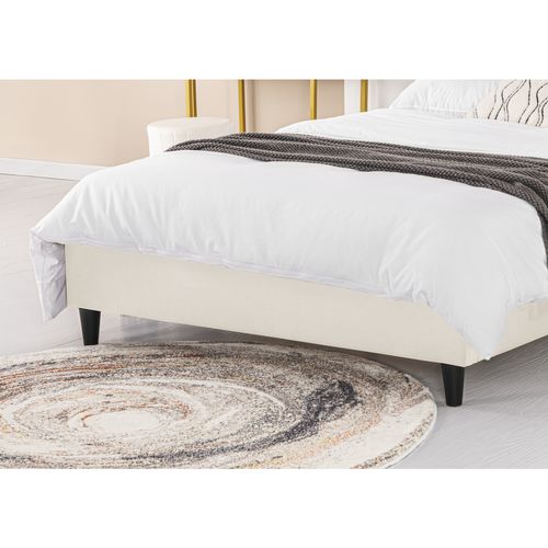 Cambridge - Lit Velours Beige 160x200