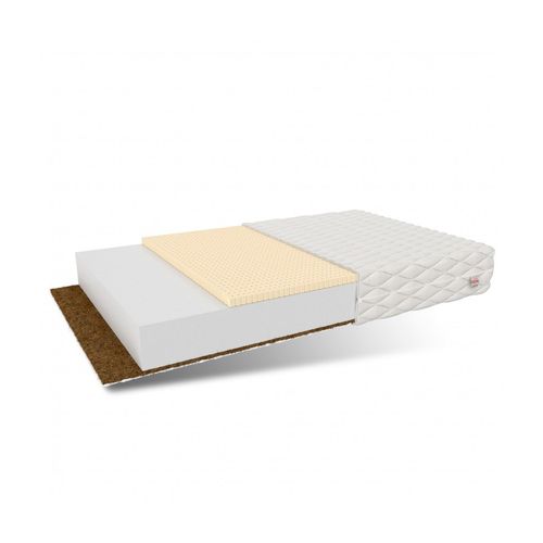 Matelas Mousse accueil Latex Pikolo Kids - 80x160 épaisseur 11 cm Blanc