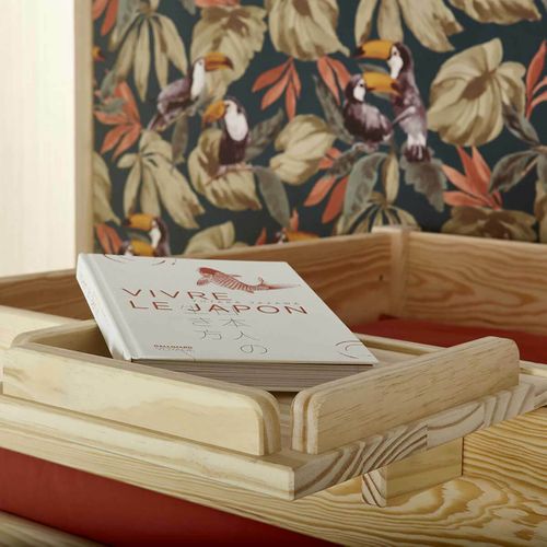 Tablette Pour Lit Ares Bois Naturel