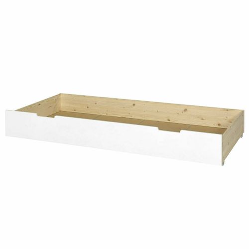 Pack Lit Cosy Avec Tiroir Et Matelas Play   Blanc 90x190 Cm