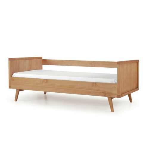 Pack Lit Banquette Avec Matelas Marley Bois 90x190 Cm