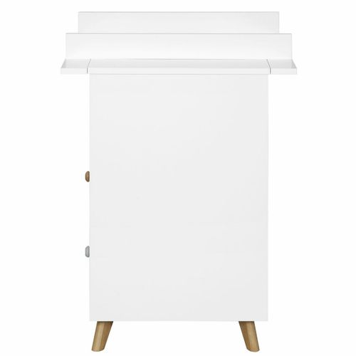 Commode à Langer Bébé Kombu   Blanc Et Bois