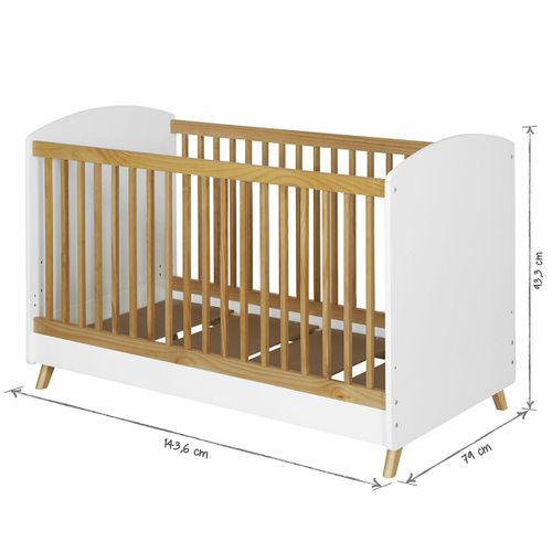 Mini Chambre Bébé Kombu   Bois 70x140 Cm