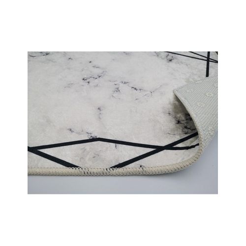 Tapis De Salon Croisé - Noir - 120x180cm