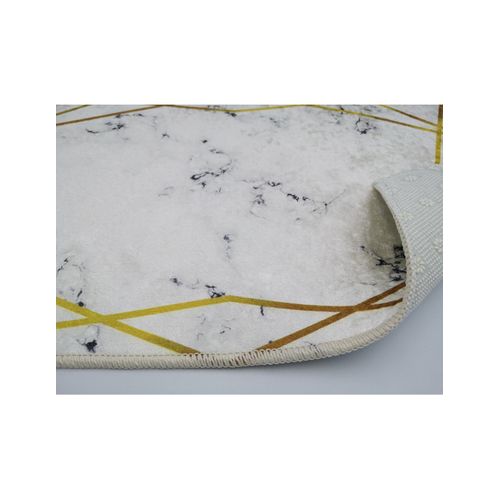 Tapis De Salon Croisé Gold - 80x150cm