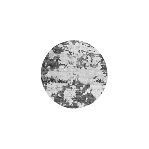 Tapis Rond Gris Dimensions - 120x120