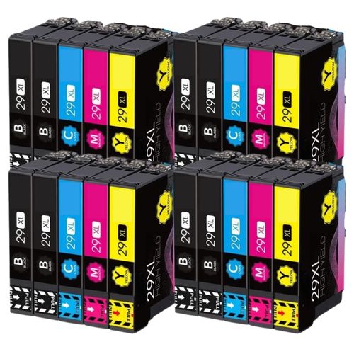 Pack De 20 Cartouches 29 XL Compatibles Pour Imprimante Epson 29 Xl
