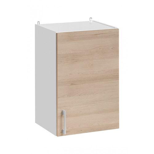 Meuble Haut De Cuisine  Eco Chene Naturel 1 Porte L 40 Cm