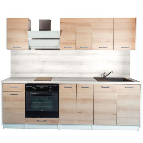 Cuisine Complète Eco Chene Naturel 240 Cm
