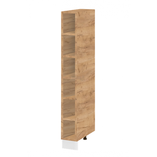 Colonne De Cuisine Étagère Ouverte Bellissi Chene L 20 Cm