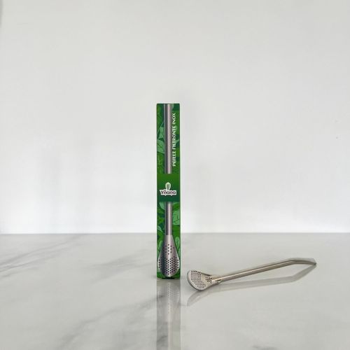 Paille Filtrante à Maté 17,5cm - Bombilla