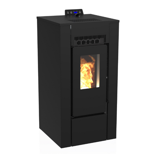 Pack Poêle à Granules Étanche Lvz Alexa 11 + Kit Conduit Sortie Ventouse