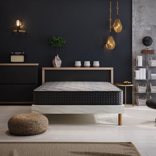 Cosmos - Ensemble Matelas mousse et sommier 160x200 Hauteur 26cm