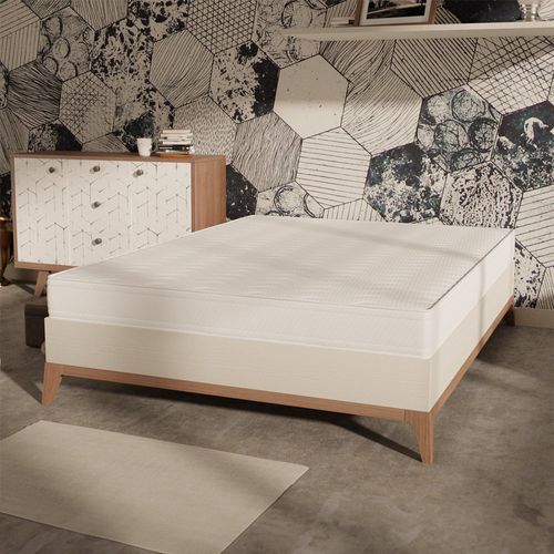 Matelas Mousse 160x200 cm CONFORT Epaisseur 15 cm