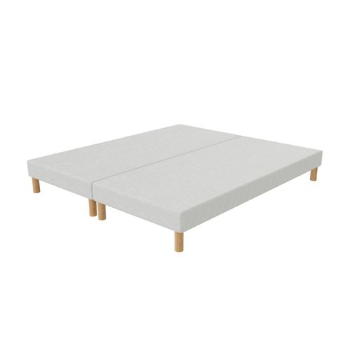 Sommier Tapissier 160x200 (2x80x200) + Jeu De Pied Inclus
