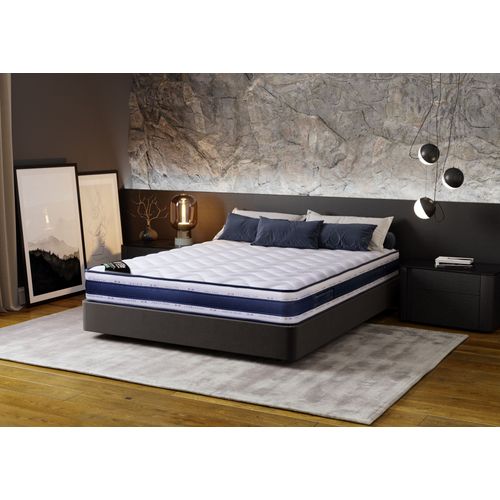 Matelas Mousse Blue Memory 140x200 Accueil Mémoire De Forme Hauteur 22cm