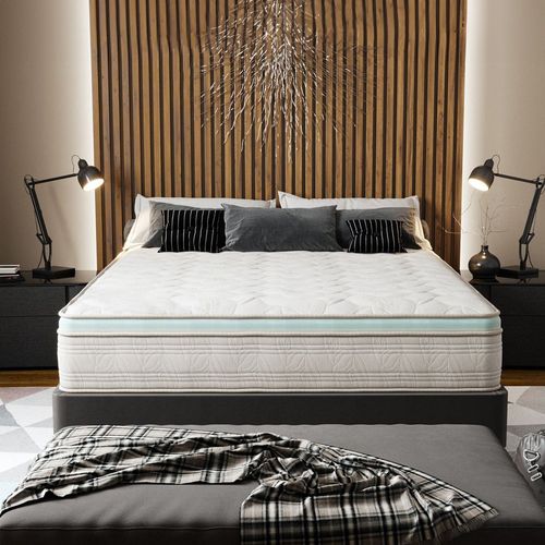 Matelas Mousse Aloe Vera 140x190 Accueil Mémoire De Forme Hauteur 27cm