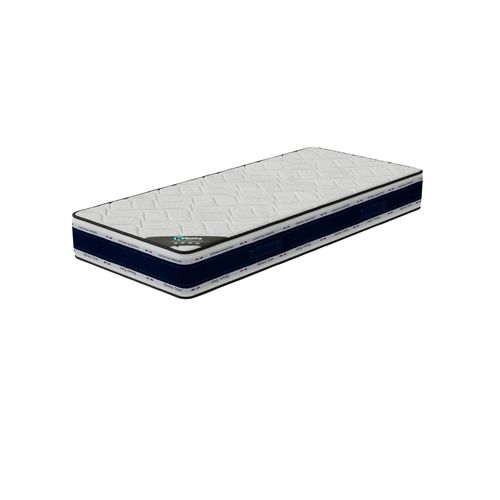 Matelas Mousse Memory Blue 90x200 Accueil Mémoire De Forme Hauteur 22cm