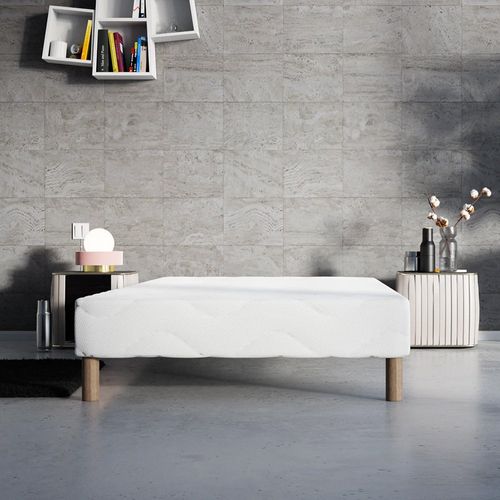 Sommier Tapissier 100x190 + Jeu De Pied