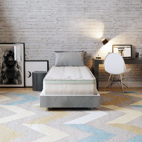 Matelas Mousse Aloe Vera 120x190 Accueil Mémoire De Forme Hauteur 27cm