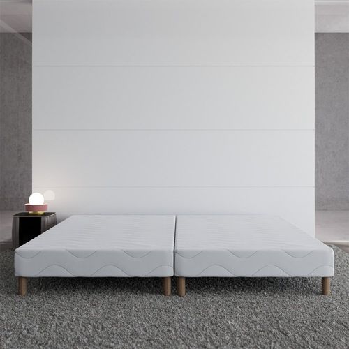 Sommier Tapissier 140x200 (2x70x200) + Jeu De Pied