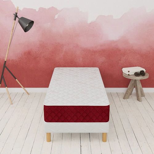 Ensemble Matelas Mousse Rosso + Sommier 120x200 Hauteur 25cm