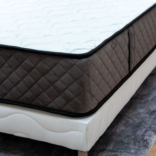 Ensemble Matelas Mousse Hôtel Confort + Sommier 160x200 Hauteur 30cm