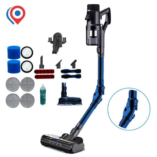 Aspirateur Balai Sans Fil Eziclean® Cycloboost Fr8 Wash Pro "fabriqué En France"