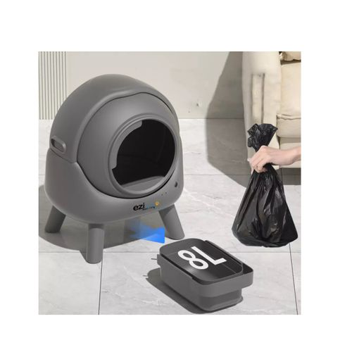 Litière Robot Auto nettoyante Connectée - Maison De Toilette Pour Chat Eziclean® Catbot K6i