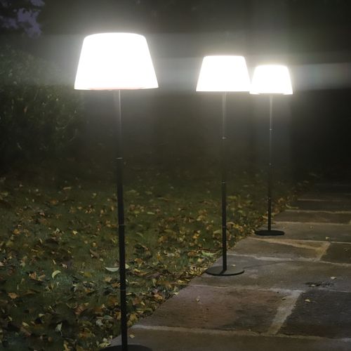 Lot De 2 Lampadaires Solaires Ezilight® Solar Lamp L40