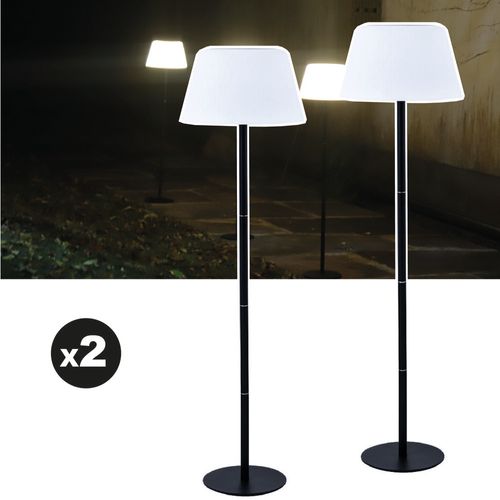 Lot De 2 Lampadaires Solaires Ezilight® Solar Lamp L40