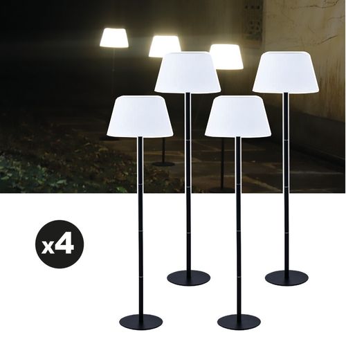 Lot De 4 Lampadaires Solaires Ezilight® Solar Lamp L40