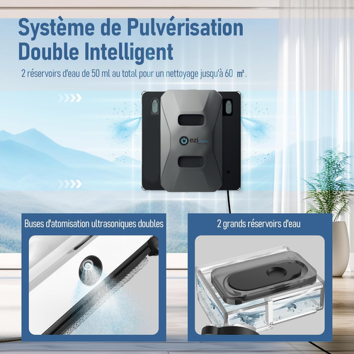 Robot Lave-vitres Eziclean® Windobot S6 Pro