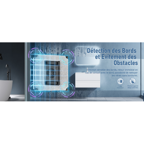 Robot Lave-vitres Eziclean® Windobot S6 Pro