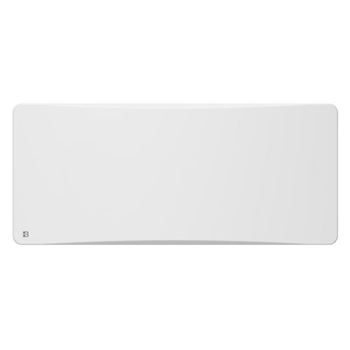 Radiateur Électrique Fixe à Inertie Sèche Céramique 2000w Oveo Horizontal Blanc